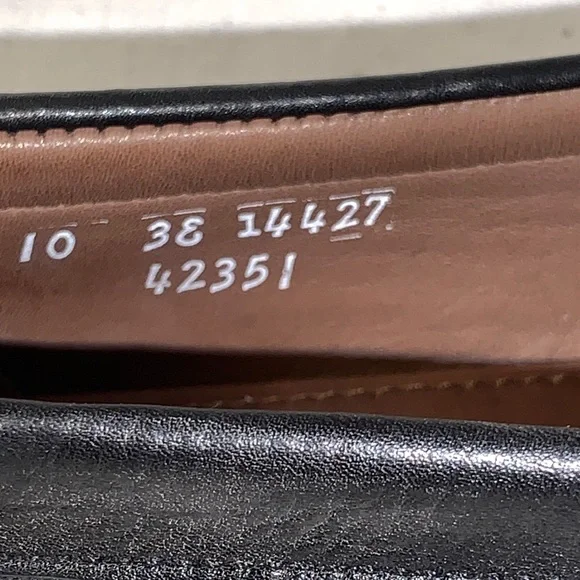 Allen Edmonds Black Leather Bit Loafers